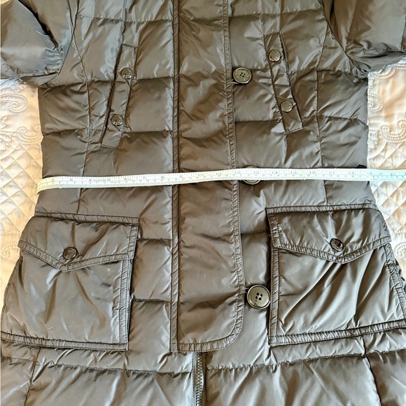 Moncler Black Puffer Coat with Fur Hood ( Read full description) - Picture 14 of 17